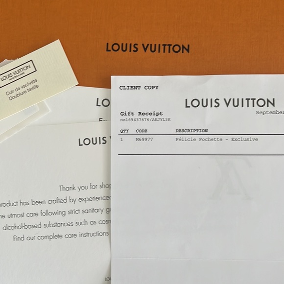 Louis Vuitton Felicie GM Pouchette Bag - Picture 11 of 12